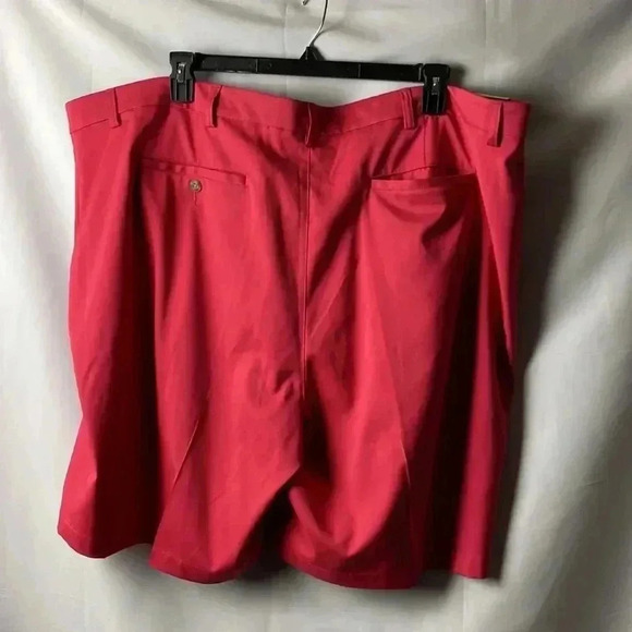 NWT ROUNDTREE & YORKE BIG MENS SIZE 50 CORAL CLASSIC FIT FLAT FRONT SHORTS - Picture 11 of 15